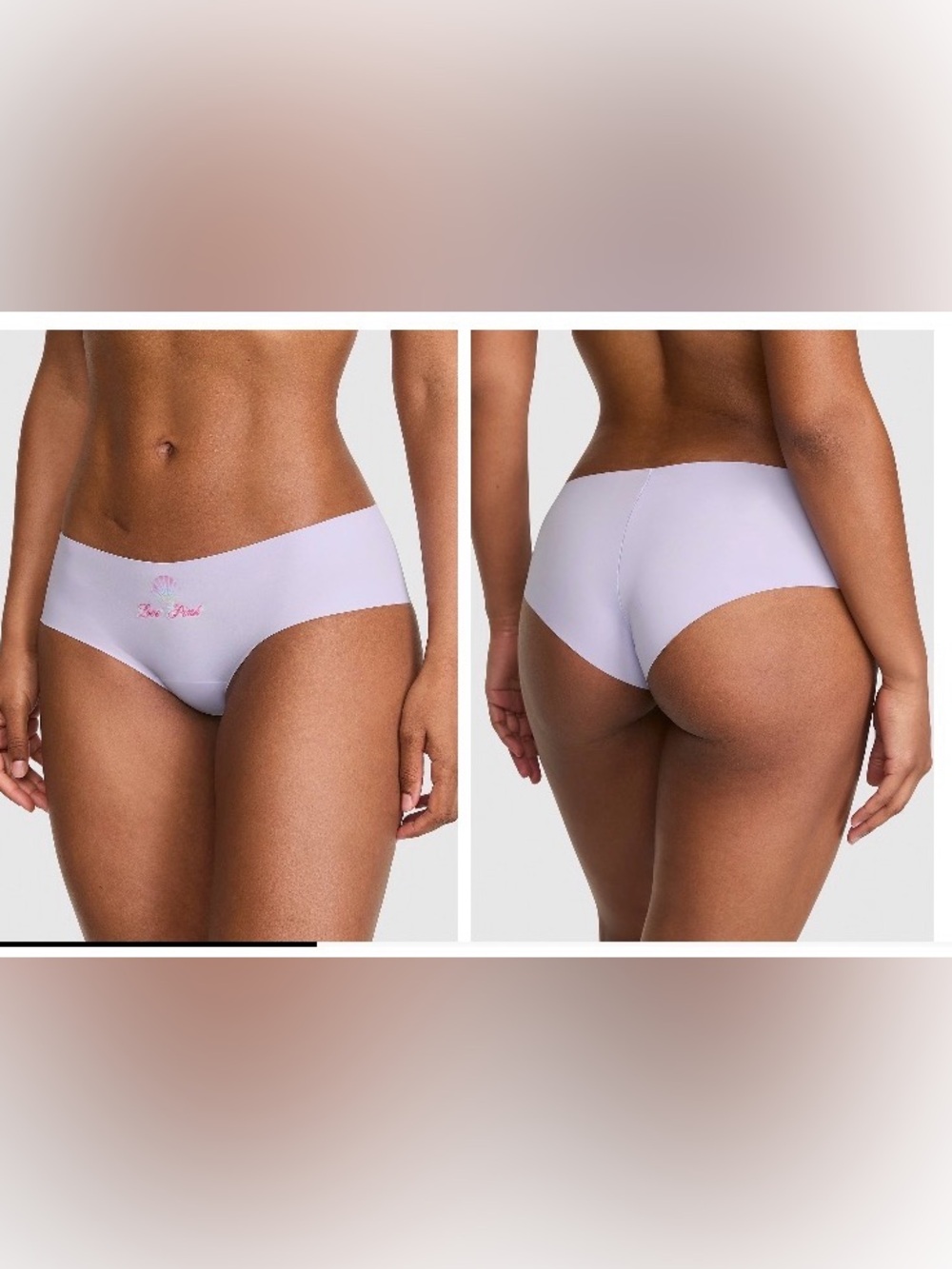 ✨VS Pink no show cheeky panty sz M NWT